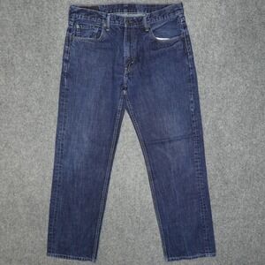 Levis 559 Jeans Men 34x33 Blue Relaxed Straight Dark Wash Tag 36x34